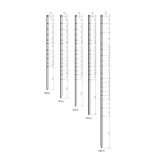 ultrapost galv hole spacing